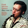 Frank Strozier Quintet - What's Goin On cd