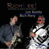 Lee Konitz / Rich Perry - Richlee cd