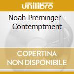 Noah Preminger - Contemptment cd