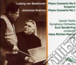 Ludwig Van Beethoven / Johannes Brahms - Piano Concerto-5 / Piano Concerto (2 Cd)