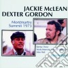 Jackie Mclean & Dexter Gordon - Montmatre Summit 1973 cd