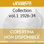 Collection vol.1 1926-34 cd musicale di Russell Luis