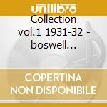 Collection vol.1 1931-32 - boswell sisters cd