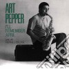Art Pepper - I'll Remember April cd
