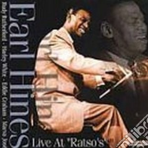 Earl Hines - Live At Ratso's cd musicale di Earl Hines