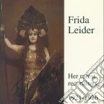 Frida Leider: Her Rarest Recordings 1921-1926 cd