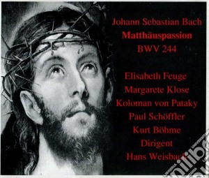 Johann Sebastian Bach - Matthauspassion (2 Cd) cd musicale di Johann Sebastian Bach