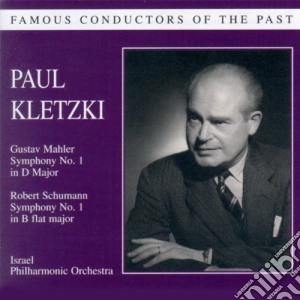 Paul Kletzki: Conducting Mahler & Schumann cd musicale di Preiser Records