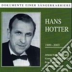 Hans Hotter: Dokumente - Bach, Handel, Schubrt, Brahms cd