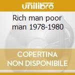 Rich man poor man 1978-1980 cd musicale di Barry Brown