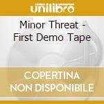 Minor Threat - First Demo Tape