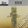 Berlin - 20Th Century Masters: Millenni cd