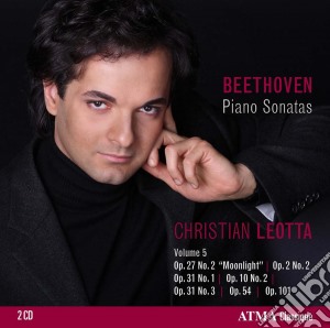 Ludwig Van Beethoven - Piano Sonatas Volume 5 (2 Cd) cd musicale di Christian Leotta