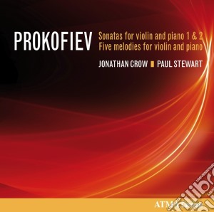 Sergei Prokofiev - Sonatas For Violin & Piano 1,2 cd musicale di Crow / stewart