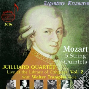 Wolfgang Amadeus Mozart - 5 String Quintets (2 Cd) cd musicale di Wolfgang Amadeus Mozart