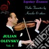 Julian Olevsky - Legendary Treasures Vol.4 cd