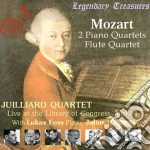 Wolfgang Amadeus Mozart - 2 Piano Quartets / Flute Quartet cd