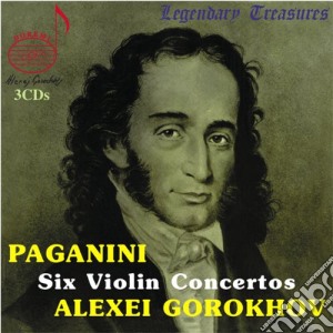 Niccolo' Paganini - Six Violin Concertos (3 Cd) cd musicale di Gorokhov/Chamber Orchestra Of Shevchen