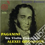 Niccolo' Paganini - Six Violin Concertos (3 Cd)