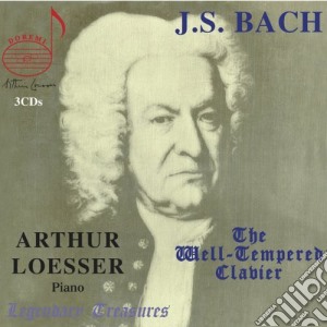 Johann Sebastian Bach - The Well Tempered Clavier (3 Cd) cd musicale di Bach