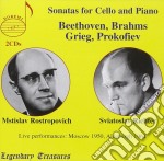 Mstislav Rostropovich / Sviatoslav Richter - richter - Beethoven / Johannes Brahms / Edvard Grieg / Sergei Prokofiev (2 Cd)