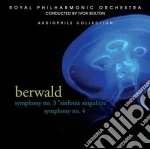 Franz Berwald - Symphonies 3 & 4 cd