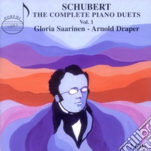 Franz Schubert - The Complete Piano Duets Vol.1 (2 Cd) cd musicale di Saarinen,Gloria/Draper,Arnold