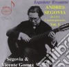 Andres Segovia And His Contemporairies: Vol.5 - Segovia & Vicente Gomez cd
