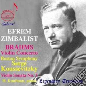 Johannes Brahms - Zimbalist Spielt Brahms cd musicale di Johannes Brahms