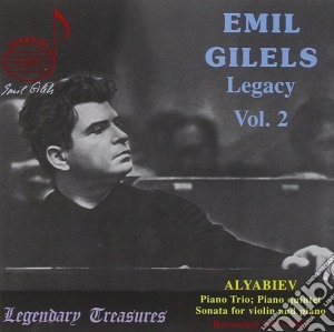 Emil Gilels - Legacy Vol.2 cd musicale di Gilels/Tziganov/Shirinsky