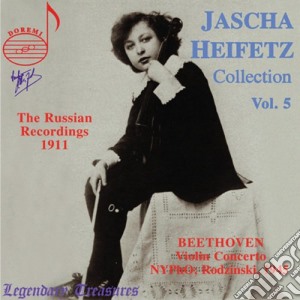 Ludwig Van Beethoven - Jascha Heifetz: Collection Vol.5 cd musicale di Heifetz,Jascha/Rodzinski/New York Phil