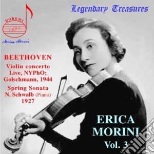 Erica Morini: Vol.3 - Beethoven cd musicale di Morini, Erica
