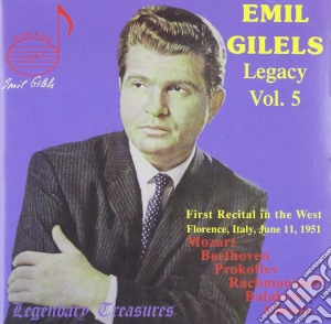 Emil Gilels - Legacy Vol.5 cd musicale di Gilels,Emil