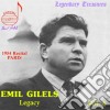 Emil Gilels: Legacy Vol.6 - 1954 Paris Recital cd