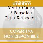 Verdi / Caruso / Ponselle / Gigli / Rethberg - Verdi'S Masterworks 2 cd musicale di Verdi / Caruso / Ponselle / Gigli / Rethberg
