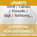 Verdi / Caruso / Ponselle / Gigli / Rethberg - Verdi'S Masterworks 2 cd