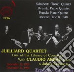 Claudio Arrau / Juilliard String Quartet - Juilliard Quartet: Live At The Library Of Congress (2 Cd)