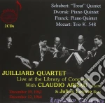 Claudio Arrau / Juilliard String Quartet - Juilliard Quartet: Live At The Library Of Congress (2 Cd) cd