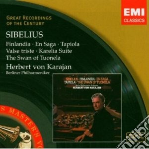 Jean Sibelius - Finlandia, Valse Triste, Swan Of Tuonela cd musicale di KARAJAN HERBERT VON