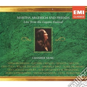 Martha Argerich And Friends: Live From The Lugano Festival (3 Cd) cd musicale di Martha Argerich