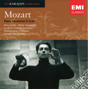 Wolfgang Amadeus Mozart - Piano Concertos 21 & 24 cd musicale di KARAJAN HERBERT VON