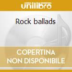 Rock ballads cd