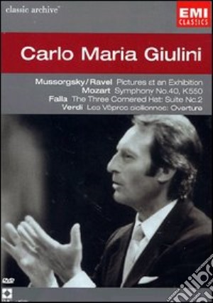 (Music Dvd) Carlo Maria Giulini - Classic Archive cd musicale