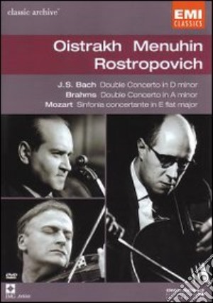 (Music Dvd) Oistrakh, Menuhi, Rostropovich - Classic Archive cd musicale