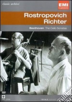 (Music Dvd) Mstislav Rostropovich / Sviatoslav Richter: Beethoven - The Cello Sonatas cd musicale
