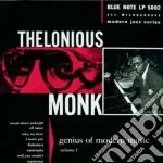 Thelonious Monk - Genius Of Modern Music Vol. 1 cd