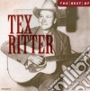 Tex Ritter - Best Of cd