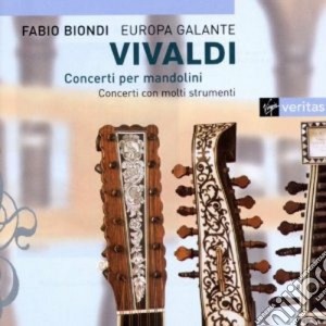Antonio Vivaldi - Concerti Per Mandolini, Conc.con Molti Strumenti cd musicale di Fabio Biondi