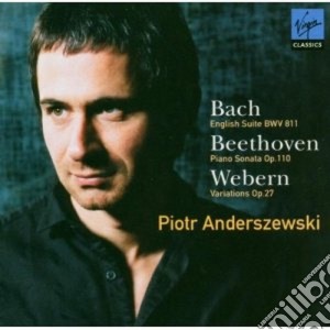 Johann Sebastian Bach - English Suite, Beethoven: Piano Sonata & cd musicale