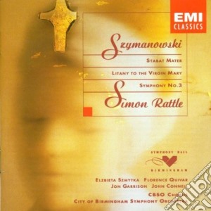 Karol Szymanowski - Stabat Mater, Litany To The Virgin Mary, Symphony 3 cd musicale di Classical